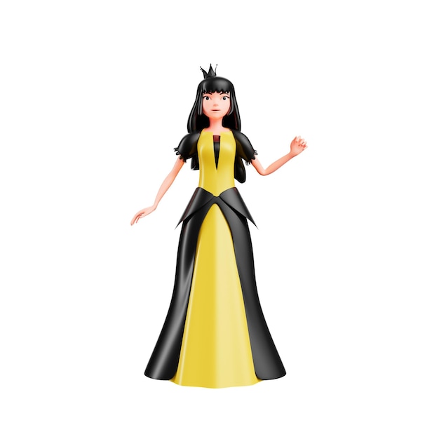 Märchensymbole 3D-Illustration
