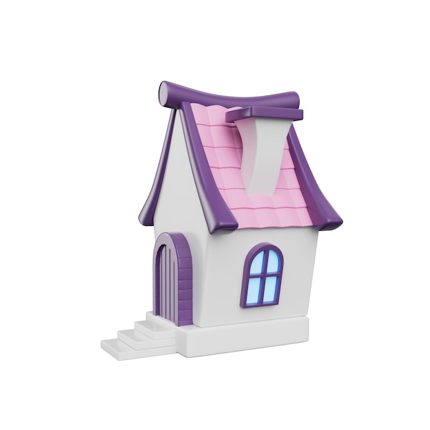 Märchensymbole 3D-Illustration