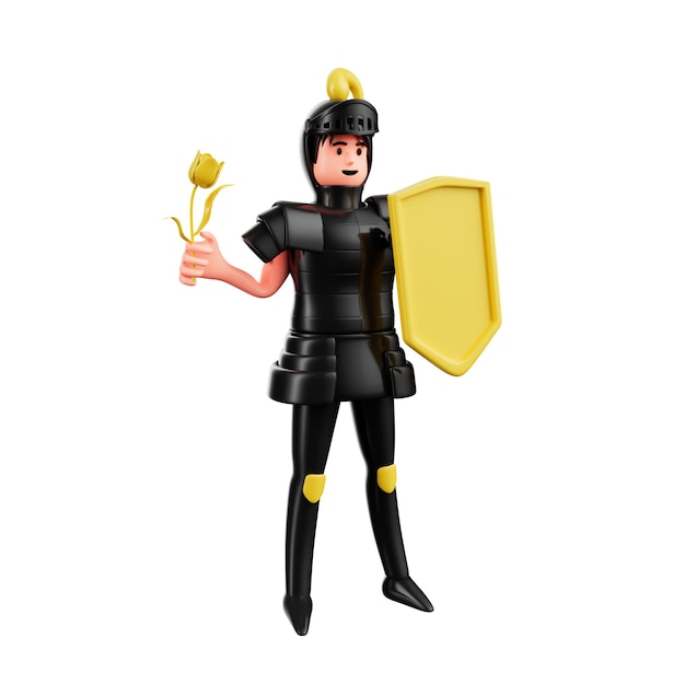 Märchensymbole 3D-Illustration
