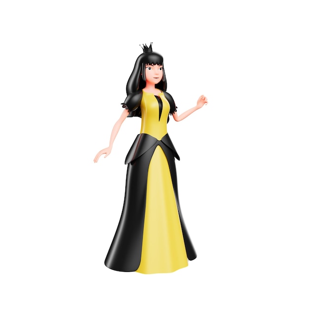 Märchensymbole 3D-Illustration