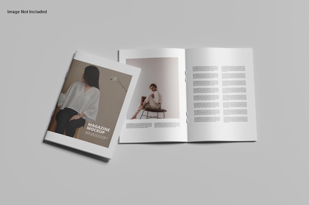 Magazin A4 Mockup