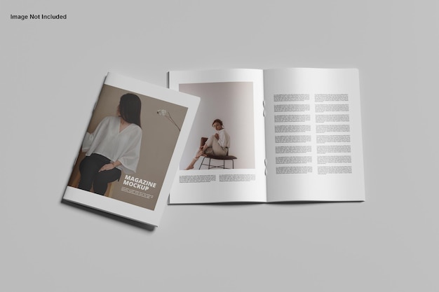 Magazin a4 mockup