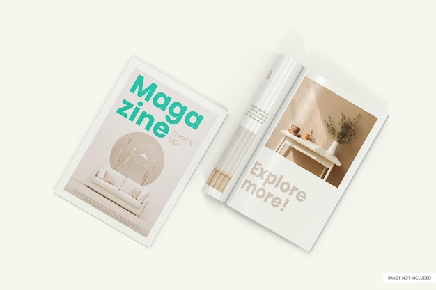 Magazin-Mockup-PSD-Vorlage