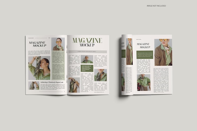 Magazin-Mockup