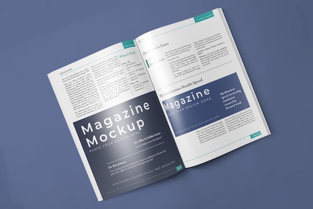 Magazin-Mockup