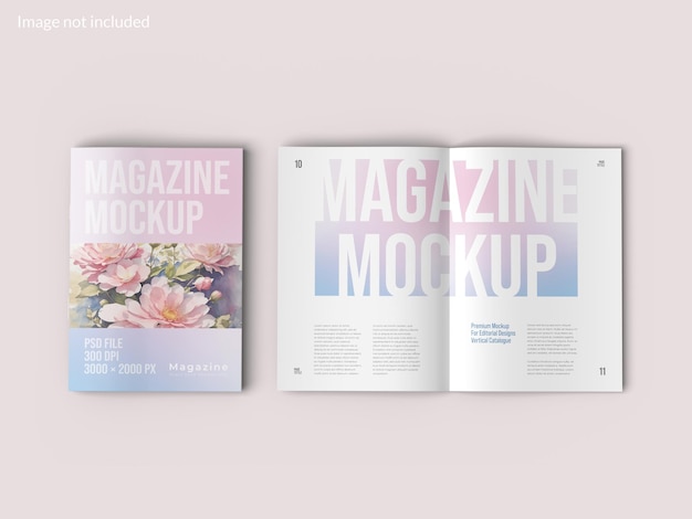 Magazin-Mockup