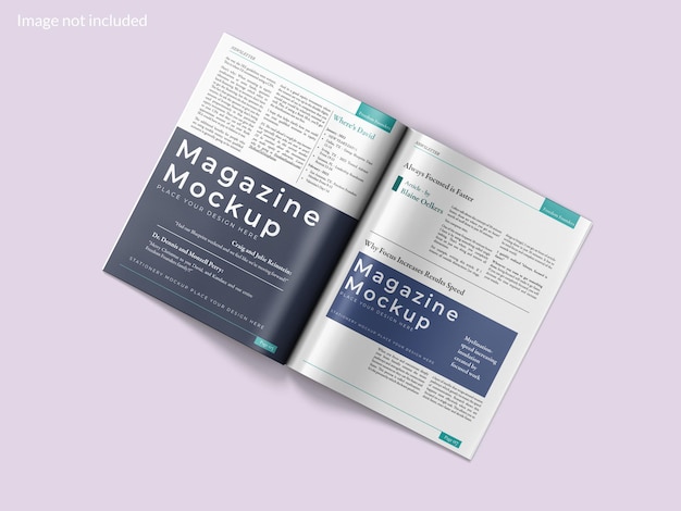 Magazin-Mockup
