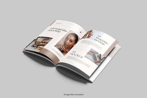 Magazine maquette