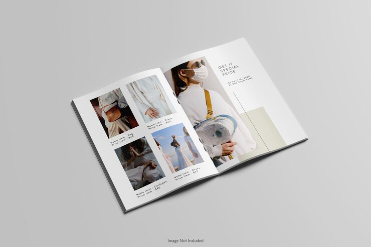 Magazine maquette