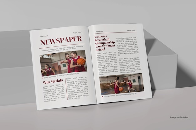 Magazine maquette