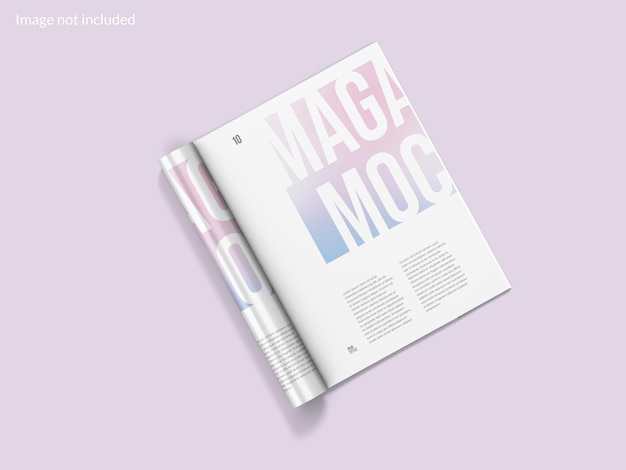 Magazine maquette