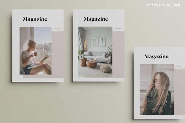 PSD magazine mockup