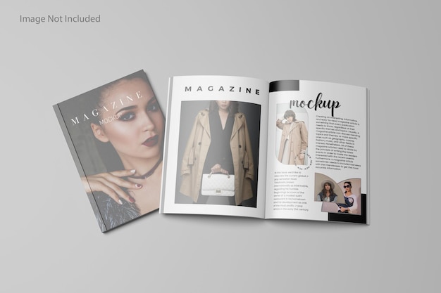 Magazine mockup