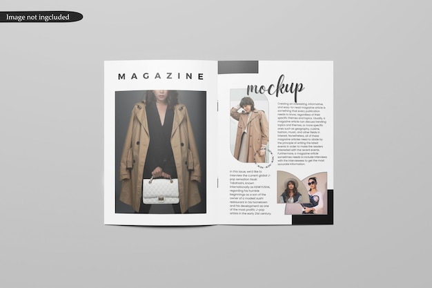 Magazine mockup