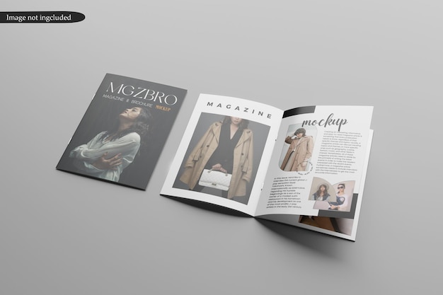 Magazine mockup