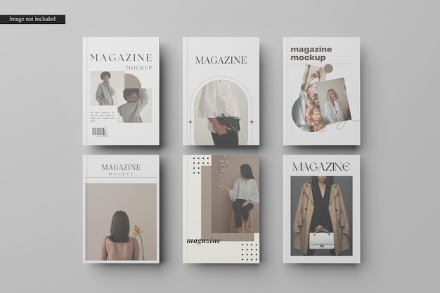 Magazine mockup