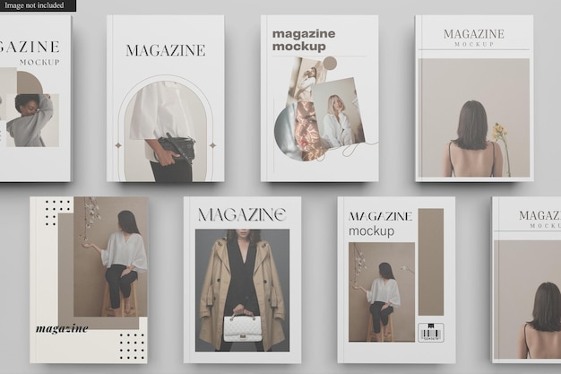 Magazine mockup