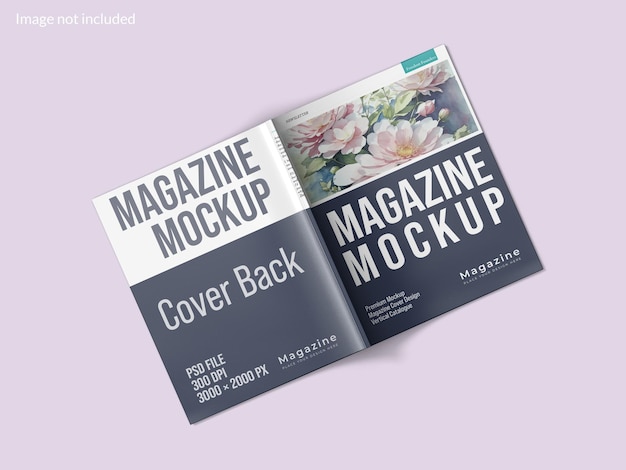 Magazine mockup