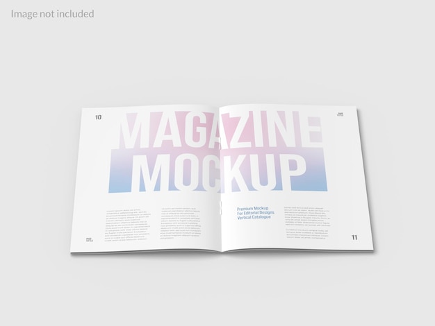 Magazine mockup