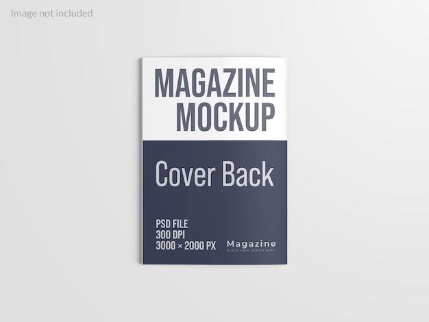 Magazine mockup