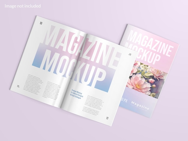 PSD magazine mockup