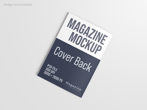 Magazine mockup