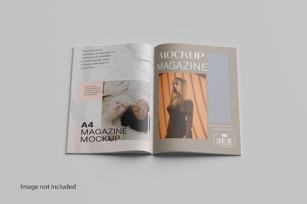 PSD magazine mockup