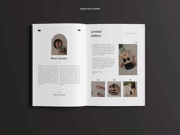 PSD magazine mockup