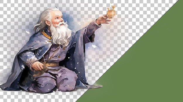 PSD magicien png illustrations