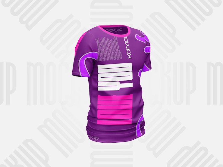 PSD maglietta jursey psd mockup modificabile