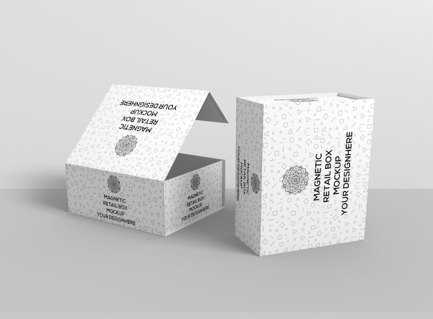 Magnetbox-Modell für den Einzelhandel