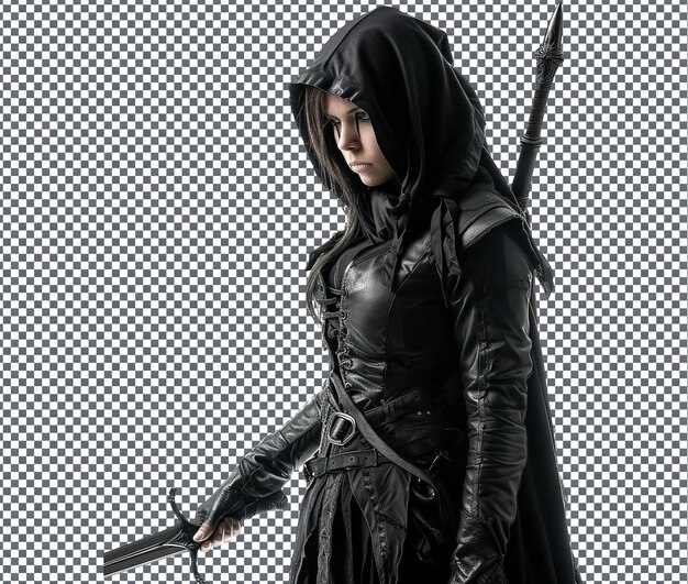 La magnífica estrella de la sombra de Selene aislada sobre un fondo transparente