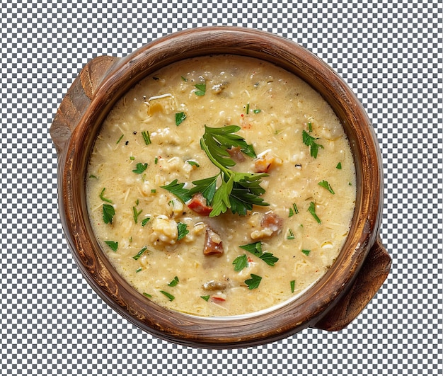 Magnífica Porridge da Guiné isolada em fundo transparente