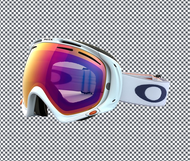 Magníficas gafas de renombre aisladas sobre un fondo transparente