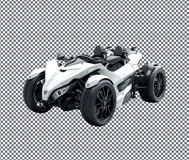 PSD magnificent can am spyder isolado em fundo transparente