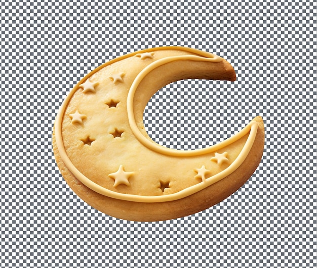 Magnificent Crescent Moon Cookie Cutter isolé sur un fond transparent