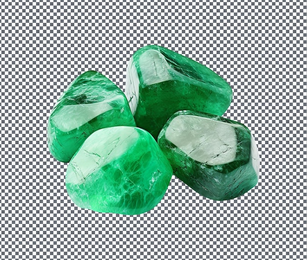 Magnificent Jade realistic isolated on transparent background