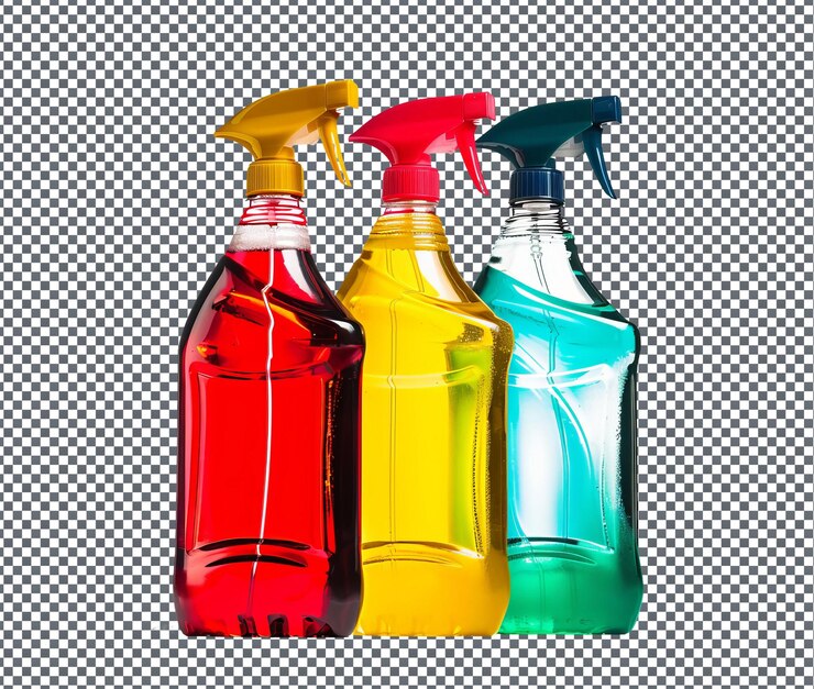 PSD magnificent surfactantes fluorados aislados sobre un fondo transparente