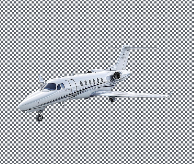 PSD magnífico cessna citation aislado en un fondo transparente