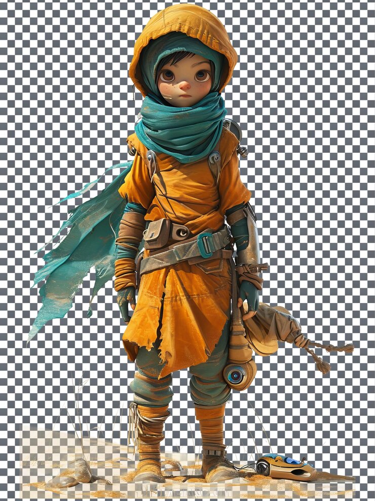 PSD magnífico mirage sandstrider aislado sobre un fondo transparente