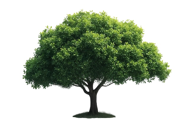 Un magnifique arbre vert