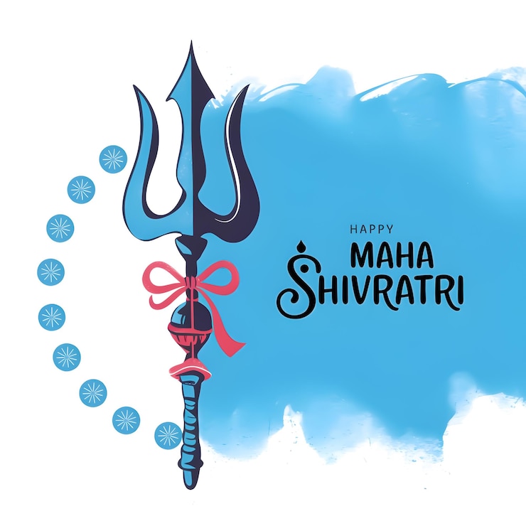 PSD maha shivratri poster auf den sozialen medien