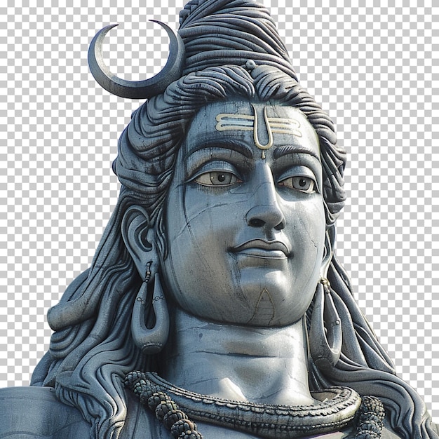 Maha Shivratri Le Seigneur Shiva Sur Un Fond Transparent Isolé