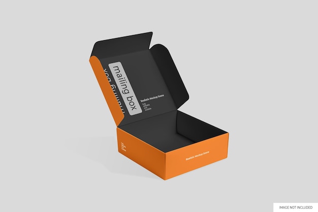 Mailing Box Mockup