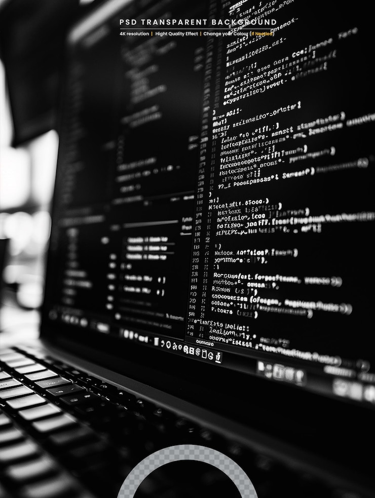 PSD mainboard auf abstraktem hintergrund