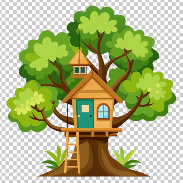 PSD maison d'arbre