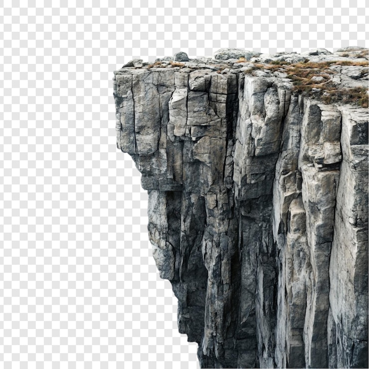 PSD majestic cliffside eine dramatische felsformation