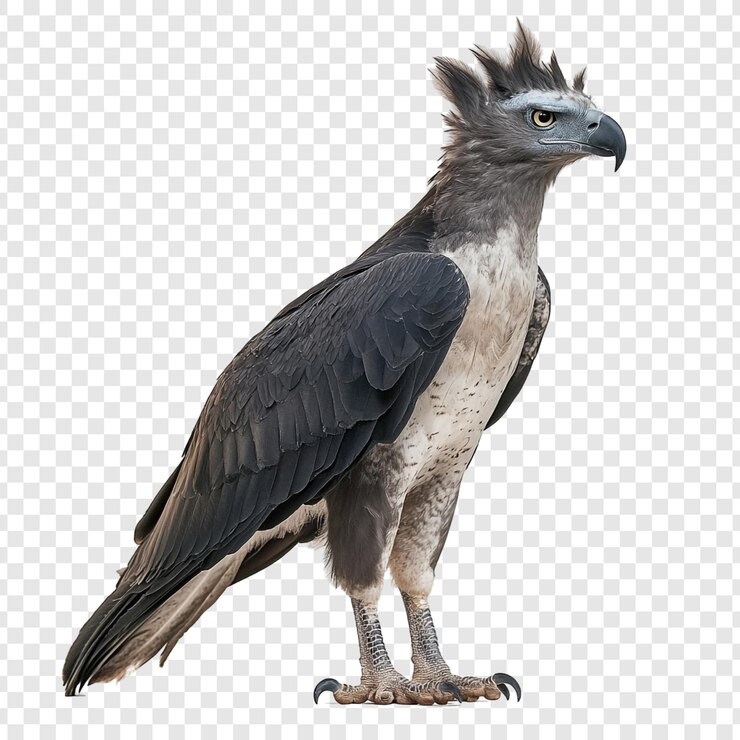 PSD majestic harpy eagle um retrato impressionante