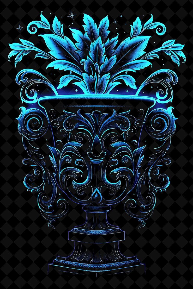 PSD majestic planters 8 bits pixel avec moulage complexe et scr png collection de conception y2k unique