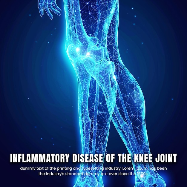 PSD maladie inflammatoire de l'articulation du genou